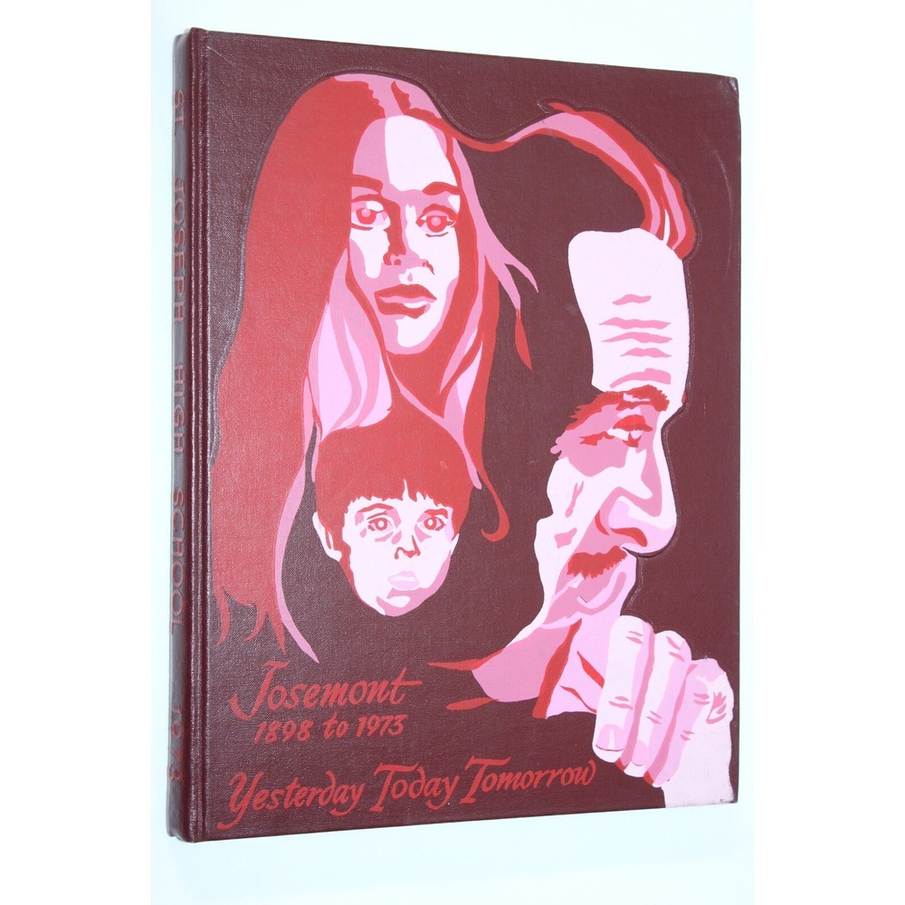 1973 St Joseph High School Yearbook Annual Fremont Ohio OH Josemont 73 Vol. 21